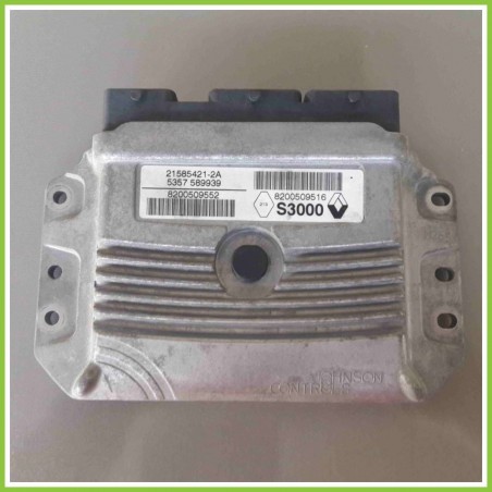 Centralina Motore Iniezione ECU JOHNSON CONTROLS 21585421-2A RENAULT MEGANE 2a Serie 1.6 16V 82kw 8200509516 2006 2009