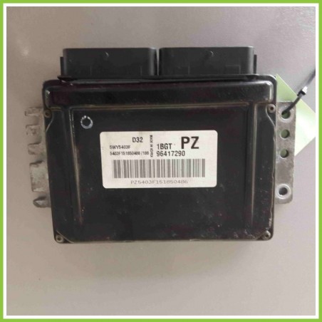 Centralina Motore Iniezione ECU DAEWOO 5WY5403F CHEVROLET (DAEWOO) MATIZ M200 38kw 96417290 2005 2010