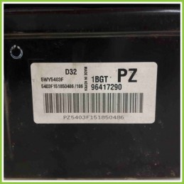 Centralina Motore Iniezione ECU DAEWOO 5WY5403F CHEVROLET (DAEWOO) MATIZ M200 96417290 A08S3
