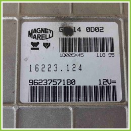 Centralina Motore Iniezione ECU MAGNETI MARELLI G6.140D02 PEUGEOT 306 9623757180 KDX