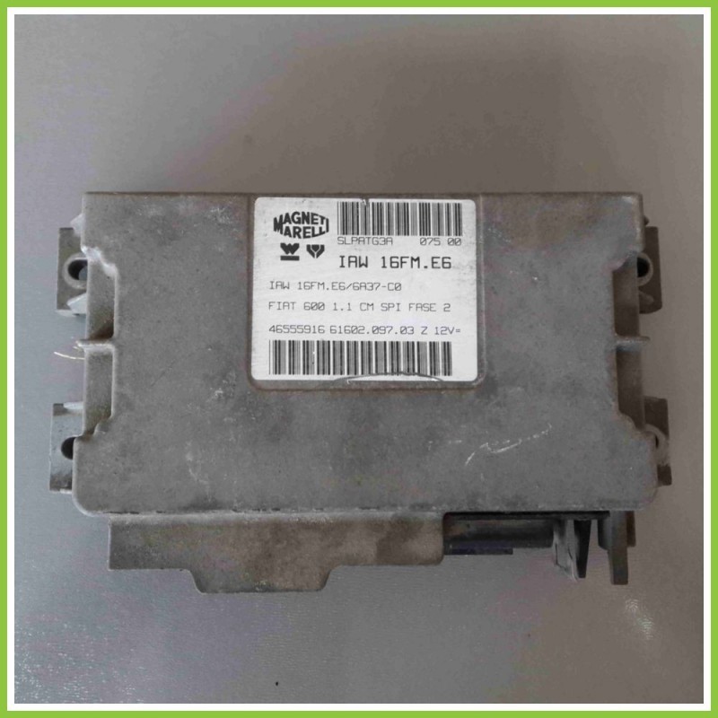 Centralina Motore Iniezione ECU MAGNETI MARELLI IAW16FM.E6 FIAT SEICENTO 1E 46555916 176B2000