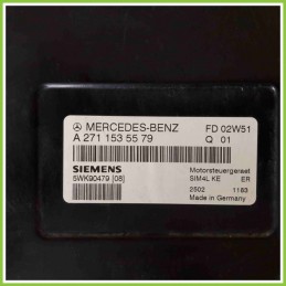Centralina Motore Iniezione ECU SIEMENS 5WK90479[08] MERCEDES-BENZ Classe C W/S203 A2711535579 111951