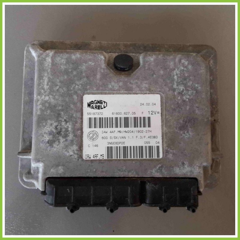 Centralina Motore Iniezione ECU MAGNETI MARELLI IAW4AF.M9 FIAT SEICENTO 1E 55187372 187A1000