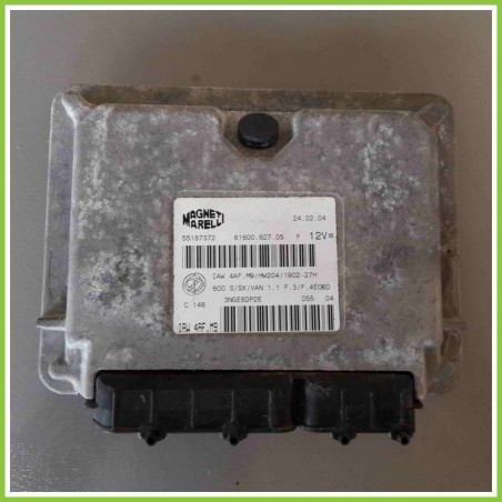 Centralina Motore Iniezione ECU MAGNETI MARELLI IAW4AF.M9 FIAT SEICENTO 1E 1.1 55187372 Benzina 1998 2005