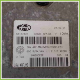 Centralina Motore Iniezione ECU MAGNETI MARELLI IAW4AF.M9 FIAT SEICENTO 1E 55187372 187A1000