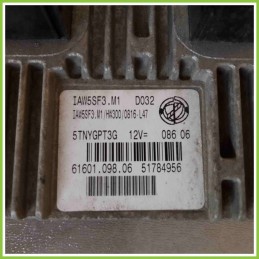 Centralina Motore Iniezione ECU MAGNETI MARELLI IAW5SF3.M1 FIAT GRANDE PUNTO 2Y 51784956 199A4000