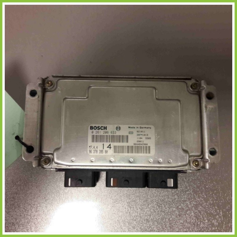Centralina Motore Iniezione ECU BOSCH 0261206633 CITROEN XSARA PICASSO 9637839580 NFV