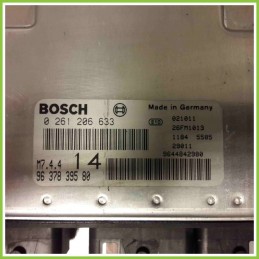 Centralina Motore Iniezione ECU BOSCH 0261206633 CITROEN XSARA PICASSO 9637839580 NFV