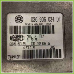 Centralina Motore Iniezione ECU MAGNETI MARELLI IAW4MV.DF SKODA FABIA 6Y 036906034DF BBZ
