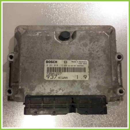 Centralina Motore Iniezione ECU BOSCH 0281010332 ALFA ROMEO 147 W8 1.9 JTD CONNECT 73501227 Diesel 2000 2006