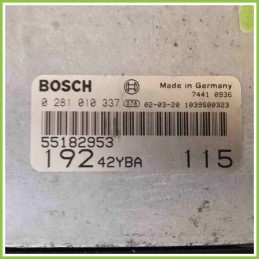 Centralina Motore Iniezione ECU BOSCH 0281010337 FIAT STILO 2C 55182953 192A1000