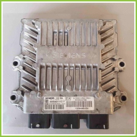 Centralina Motore Iniezione ECU SIEMENS 5WS40111C-T CITROEN C2 1.4 HDI 9653447380 Diesel 2003 2010