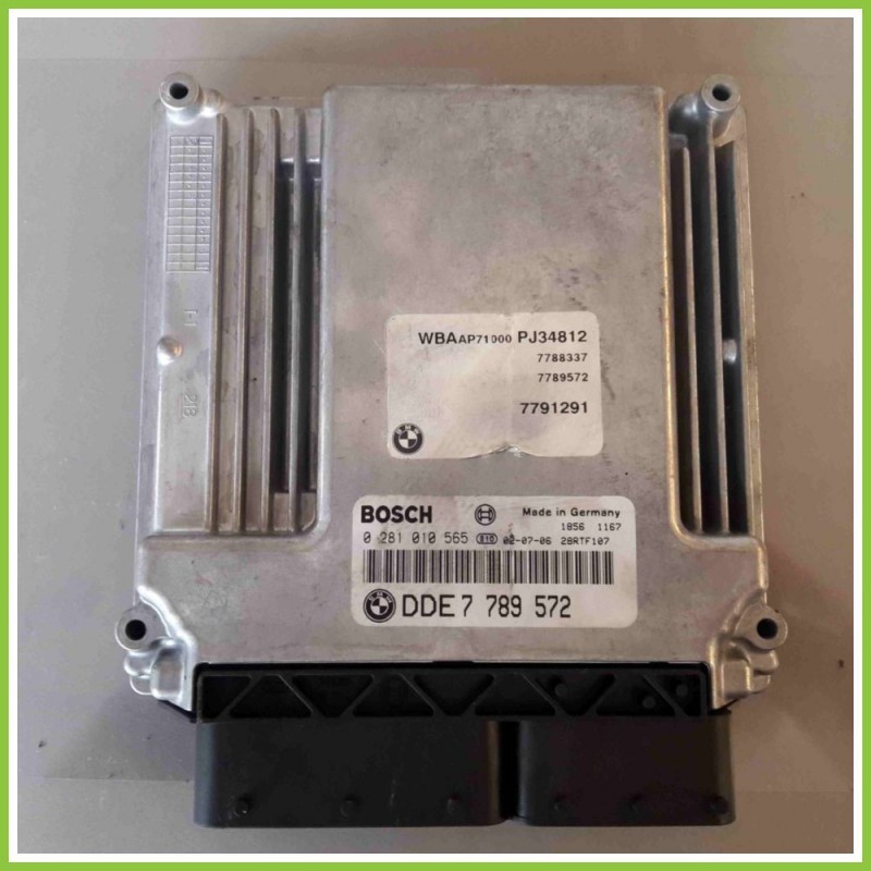 Centralina Motore Iniezione ECU BOSCH 0281010565 BMW Serie 3 E46 DDE7789572 204D4