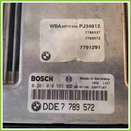 Centralina Motore Iniezione ECU BOSCH 0281010565 BMW Serie 3 E46 DDE7789572 204D4