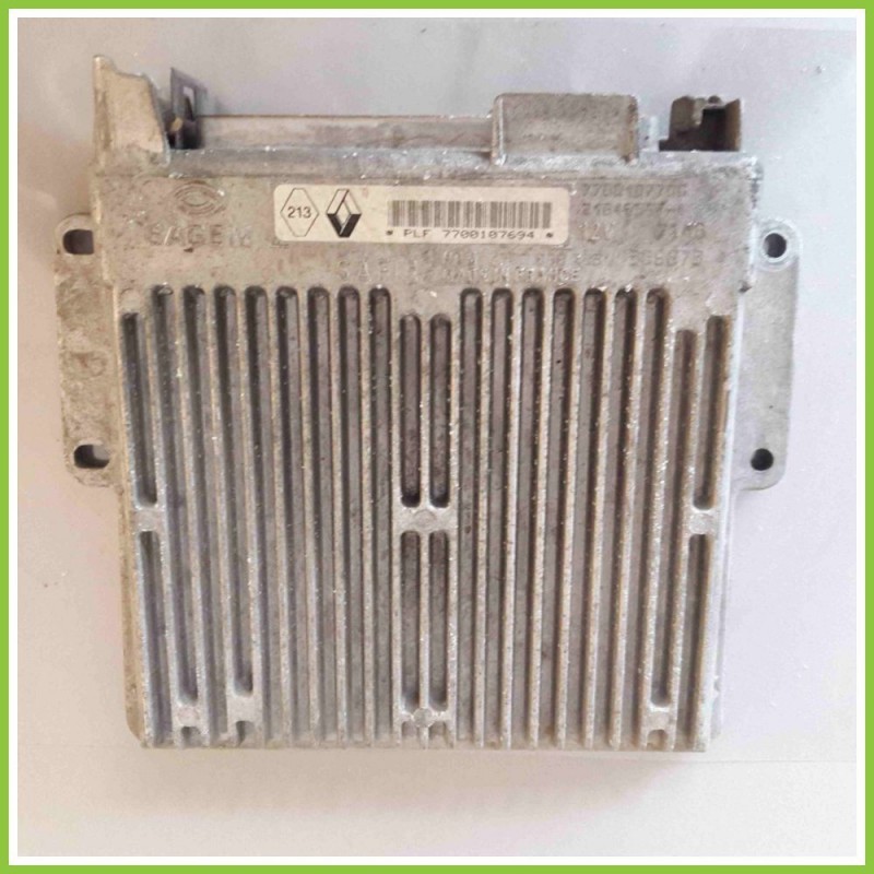 Centralina Motore Iniezione ECU SAGEM RENAULT CLIO 1a Serie 7700107694 D7FA7