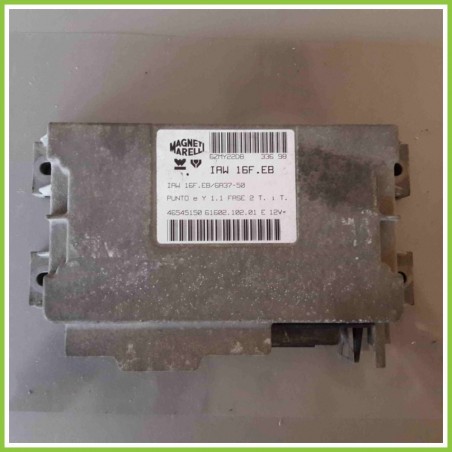 Centralina Motore Iniezione ECU MAGNETI MARELLI IAW16F.EB LANCIA Y 1.1 ELEFANTINO BLU 46545150 Benzina 1996 2000