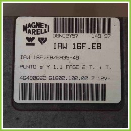 Centralina Motore Iniezione ECU MAGNETI MARELLI IAW16F.EB FIAT PUNTO 1a Serie 46480662 176B2000
