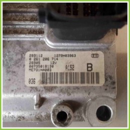 Centralina Motore Iniezione ECU BOSCH 0261206714 ALFA ROMEO 147 W8 73501813 AR37203