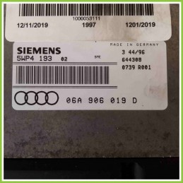 Centralina Motore Iniezione ECU SIEMENS 5WP4109302 AUDI A3 8L 06A906019D AEH