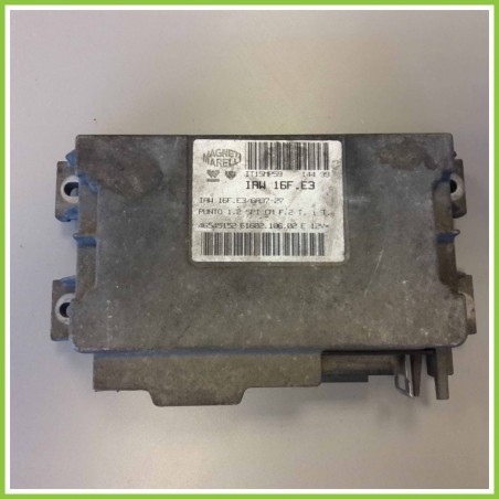 Centralina Motore Iniezione ECU MAGNETI MARELLI IAW16F.E3 FIAT PUNTO 1a Serie 60 S 46545152 Benzina 1993 1999
