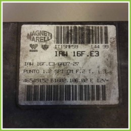 Centralina Motore Iniezione ECU MAGNETI MARELLI IAW16F.E3 FIAT PUNTO 1a Serie 46545152 176B4000