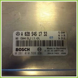 Centralina Motore Iniezione ECU BOSCH 0281010539 MERCEDES-BENZ VANEO A0285451732 668914