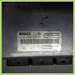 Centralina Motore Iniezione ECU BOSCH 0281010819 RENAULT SCENIC 8200039569