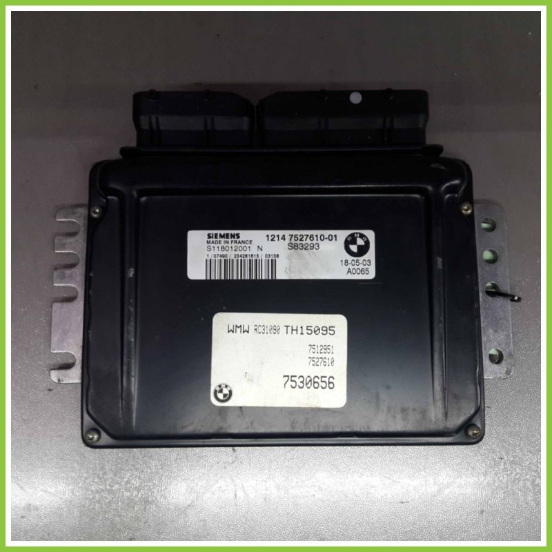 Centralina Motore Iniezione ECU SIEMENS S118012001N MINI MINI R50/R53 7530656 W10B16A