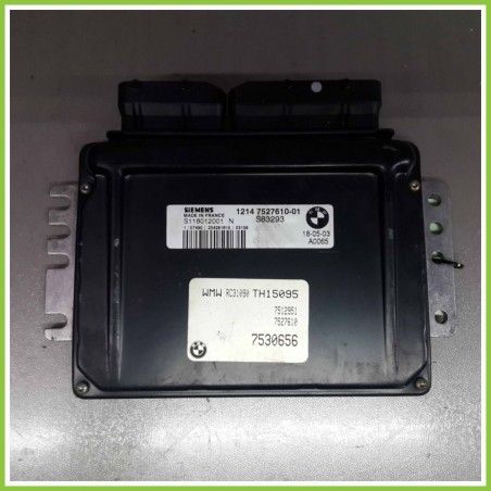 Centralina Motore Iniezione ECU SIEMENS S118012001N MINI MINI R50/R53 1.6 16V COOPER 7530656 Benzina 2001 2006