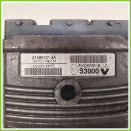 Centralina Motore Iniezione ECU JOHNSON CONTROLS 21585421-2A RENAULT MEGANE 2a Serie 8200509552 K4MC8