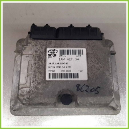 Centralina Motore Iniezione ECU MAGNETI MARELLI IAW4EF.G4 FIAT MULTIPLA 1F 1.6 16V 76kw 51770340 2004 2012