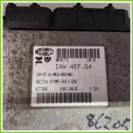 Centralina Motore Iniezione ECU MAGNETI MARELLI IAW4EF.G4 FIAT MULTIPLA 1F 51770340 182B6000
