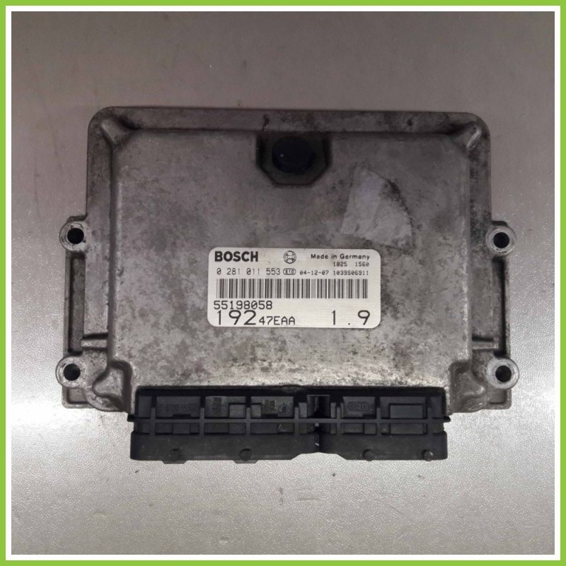 Centralina Motore Iniezione ECU BOSCH 0281011553 FIAT STILO 2V 55198058 192A1000