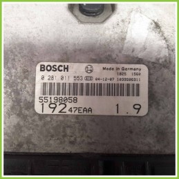 Centralina Motore Iniezione ECU BOSCH 0281011553 FIAT STILO 2V 55198058 192A1000