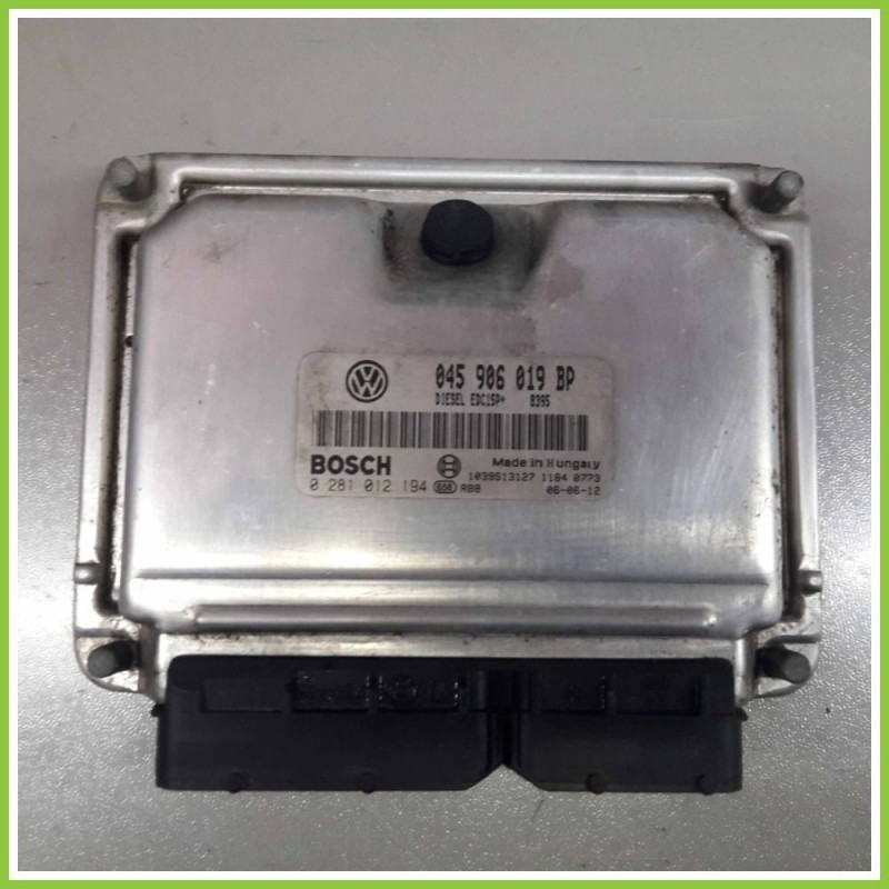 Centralina Motore Iniezione ECU BOSCH 0281012194 VOLKSWAGEN POLO CROSS 9N 045906019BP BNM