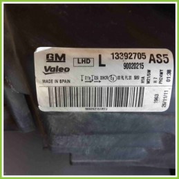Faro Fanale Proiettore VALEO 90020215 OPEL CORSA S07 13392705
