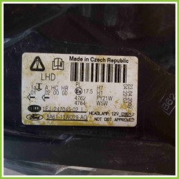 Faro Fanale Proiettore HELLA 1FJ247045-02I FORD FIESTA CB1 8A61-13W029-AG F6JD