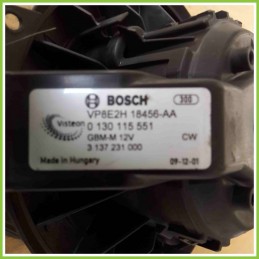 Ventola Ventilatore Riscaldamento Abitacolo BOSCH 0130115551 FORD FIESTA CBK VP8E2H18456-AA