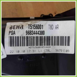 Ventola Ventilatore Riscaldamento Abitacolo BEHR T5156001 PEUGEOT 5008 968344380 RHH