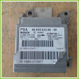 Centralina Controllo Airbag BOSCH 0285010110 PEUGEOT 207
