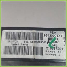 Comandi Clima Aria Condizionata Riscaldamento BEHR 216697294 PEUGEOT 307 964300991XT RHS