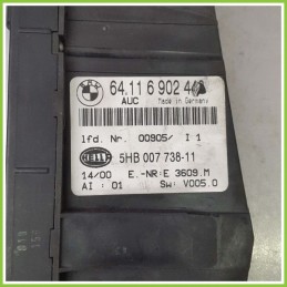 Comandi Clima Aria Condizionata Riscaldamento HELLA 5HB007738-11 BMW Serie 3 E46 64116956319 204D1