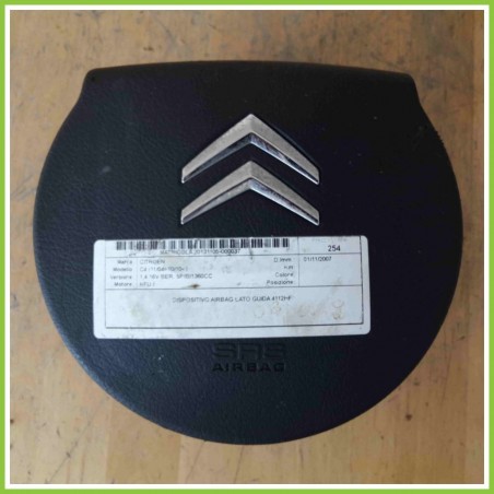 Dispositivo Airbag Lato Guida SRSD Usato Citroen 5AGA3S0144233