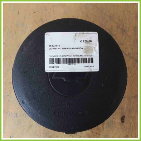 Dispositivo Airbag Lato Guida SRSD Usato Chevrolet AM5LB10KW