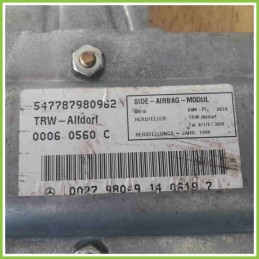 Airbag Laterale TRW 00060562E MERCEDES-BENZ CLK C/A208 2XL01M0223593