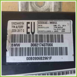 Airbag Laterale TRW 00062617G BMW Serie 3 E46 30821743708X