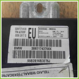Airbag Laterale TRW 00062617G BMW Serie 3 E46 30821743708X