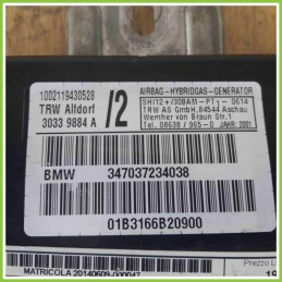 Airbag Laterale TRW 30339884A BMW X5 E53 347037234038