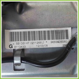 Airbag Passeggero AUTOLIV 5BGBHF0211266U PEUGEOT 206 9683408580
