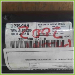 Airbag Passeggero TRW 30004192B VOLKSWAGEN PASSAT 3B 3B0880204A